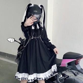 Punk Lolita Dress OP (UN252)